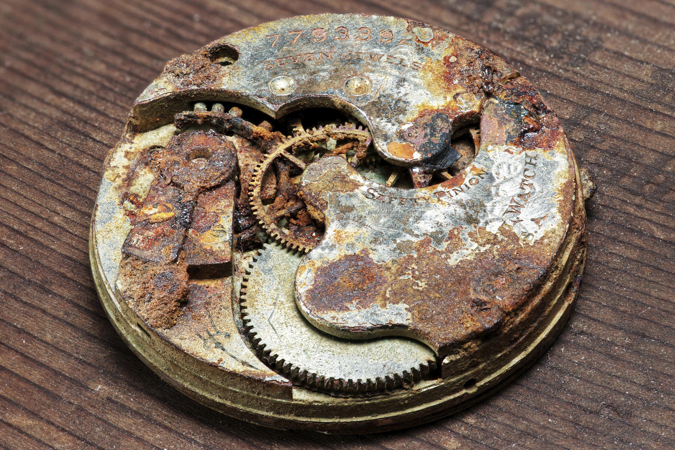 Rusted Pocket Watch